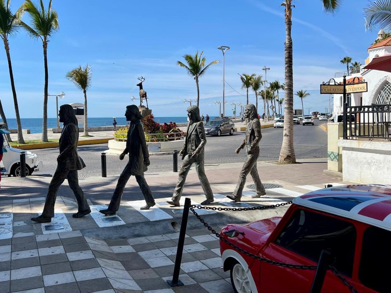 Hotel La Siesta Malecon Mazatlán Exteriör bild