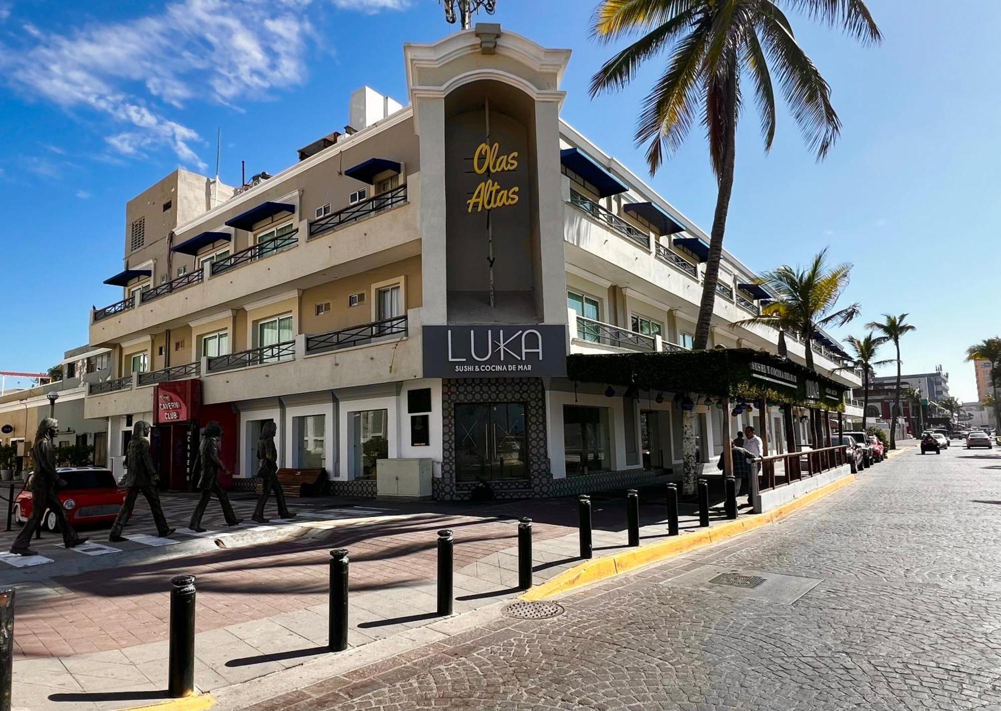 Hotel La Siesta Malecon Mazatlán Exteriör bild